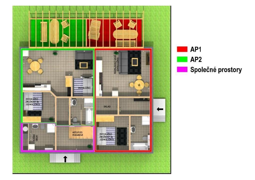 Apartmany Pod Sjezdovkou Abertamy Exterior foto